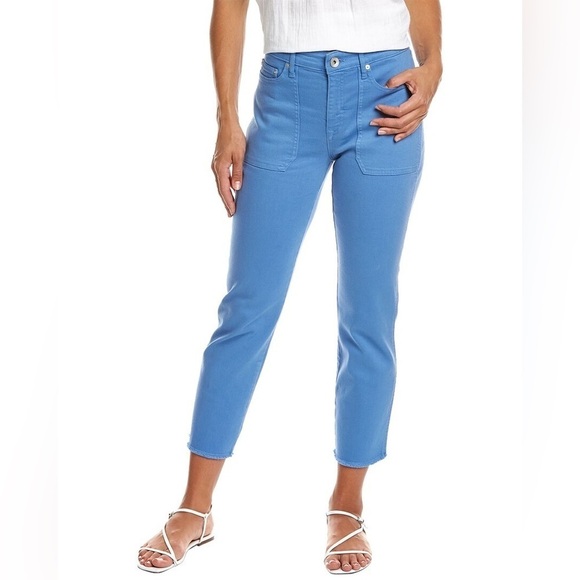 Vineyard Vines Denim - Vineyard Vines Blue Denim Straight crop Leg Jamie